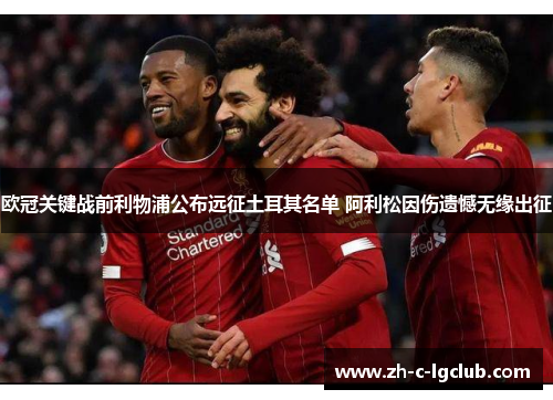 欧冠关键战前利物浦公布远征土耳其名单 阿利松因伤遗憾无缘出征